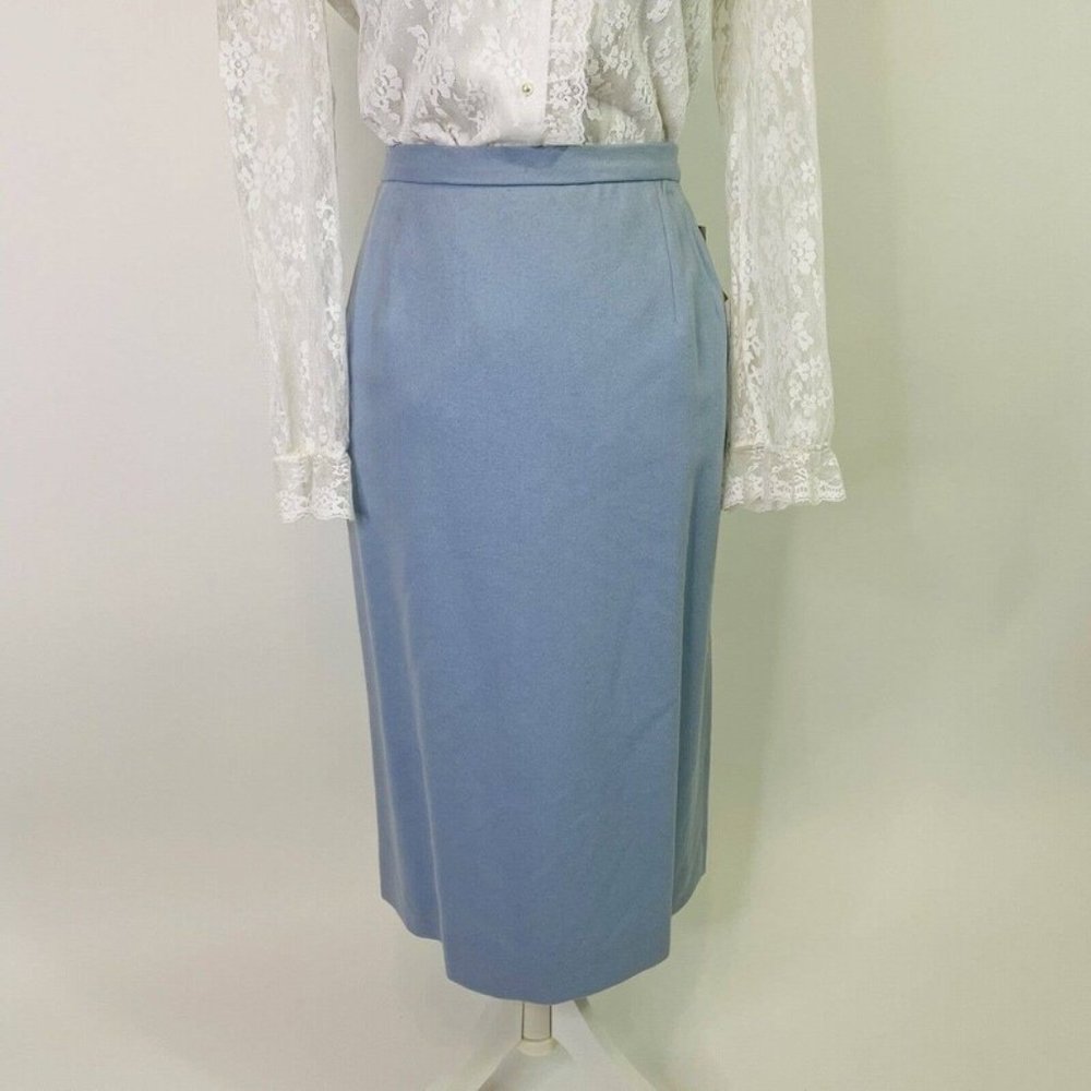 Rare Pendleton Vintage Virgin Wool Pencil Skirt Size 16